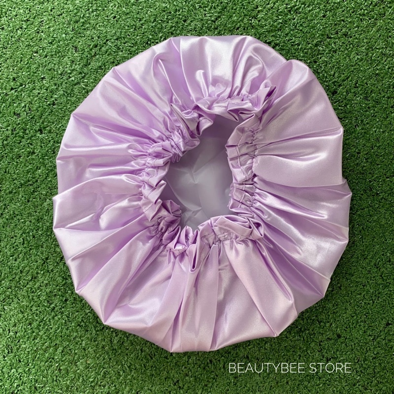 SHOWER CAP SATIN TEBAL 2 LAPIS (KQ0045A)