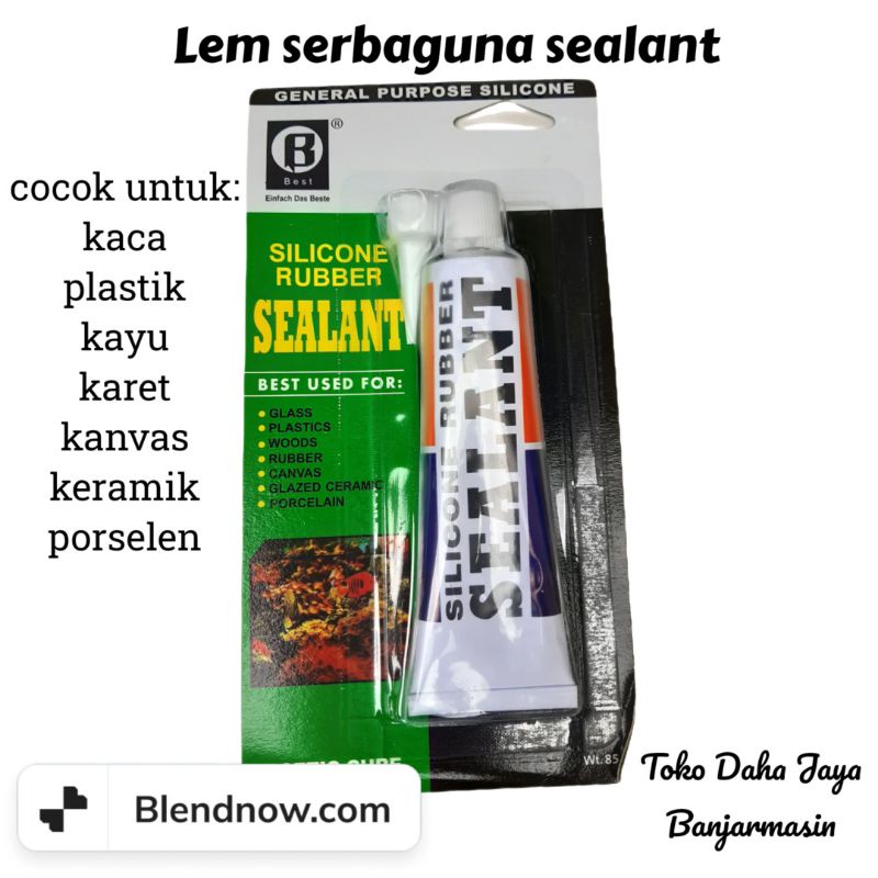 

lem serbaguna best sealant 80 gram dan 32 gram