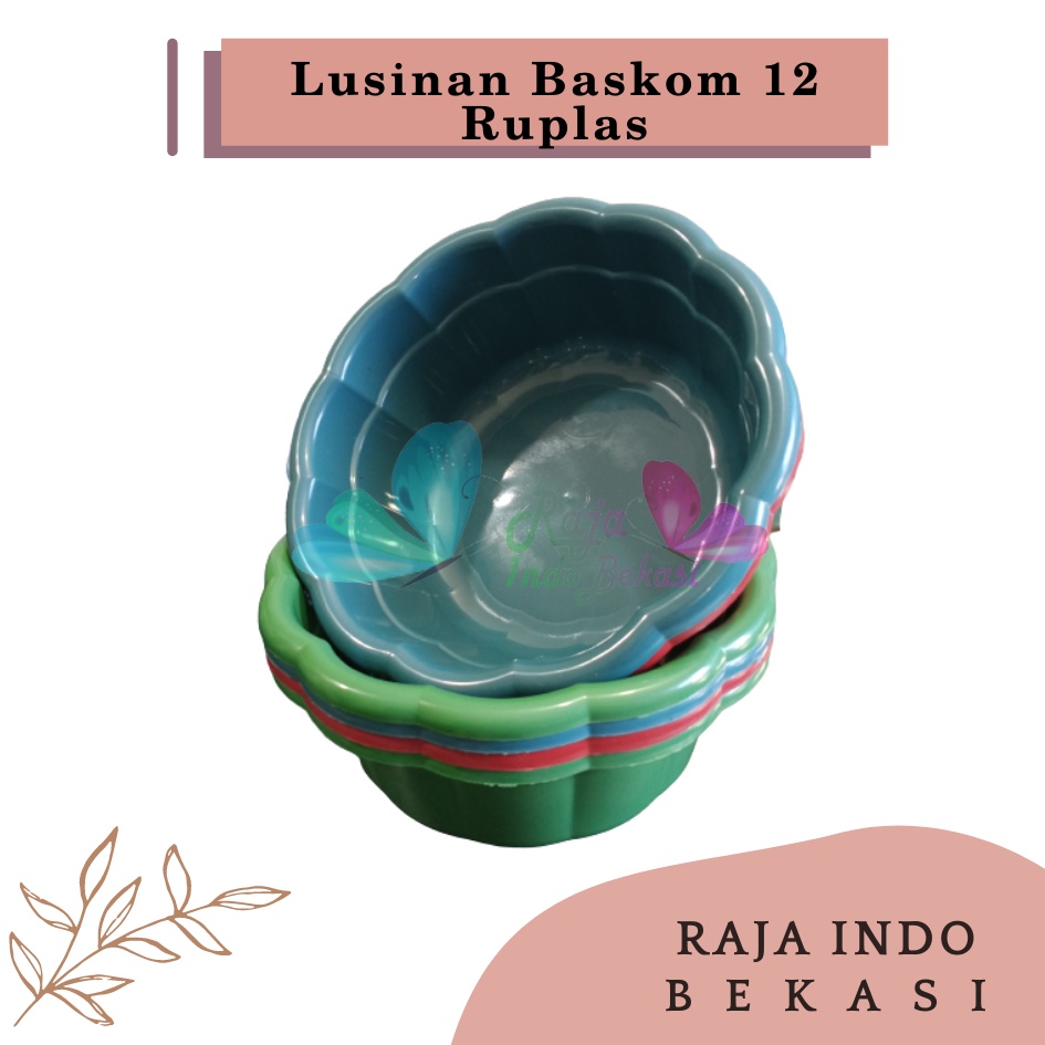 LUSINAN 12PCS Baskom Plastik Serbaguna Baskom Pencuci Buah Sayur Beras Alat Cuci Beras Buah Dan Sayur Wadah Cuci Beras Saringan Kacang Kacangan Mangkuk Bilas Bowl Serbaguna Import Murah Baskom Hajatan Adonan Kue Lusinan Murah