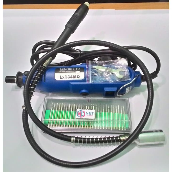 BOR EMMC LUXOR Lx134MO / ELECTRIC GRINDER / GERINDA LISTRIK + 30 MATA