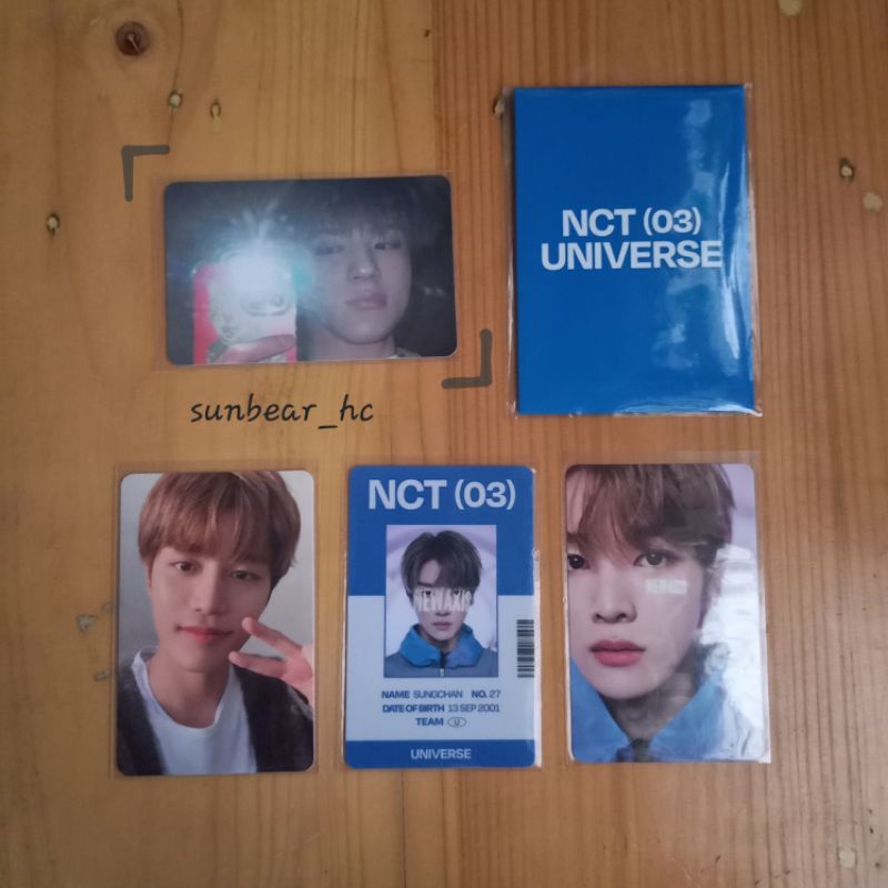 Taeil Selca, Sungchan Id card & Konsep MD Universe Id Photocard
