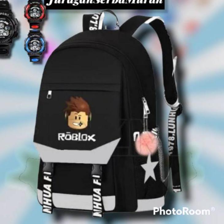 [ORIGINAL] Tas Ransel Sekolah Anak Laki Laki Karakter ROBLOX Dan Superhero Murah 301CRDF