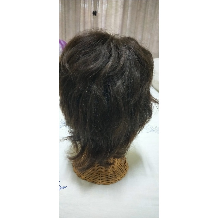Wig Bob Rambut Palsu Pendek Merk Queen Model Semi (Preloved)
