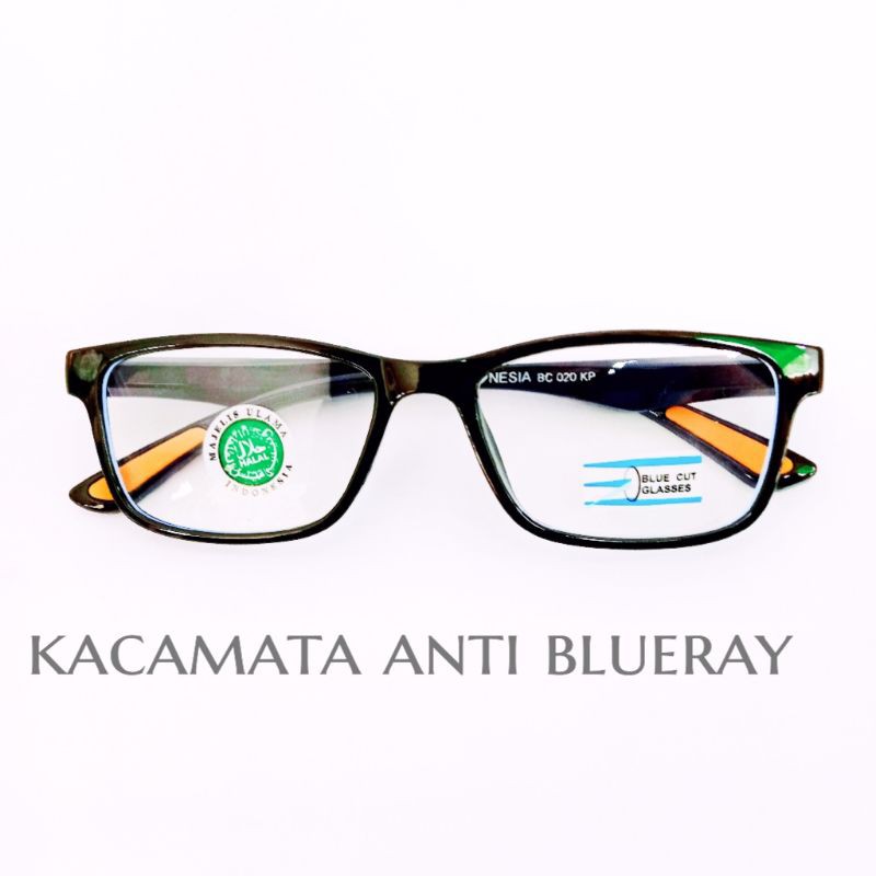 kacamata antiradiasi antiblueray anti uv bluecut BC 020