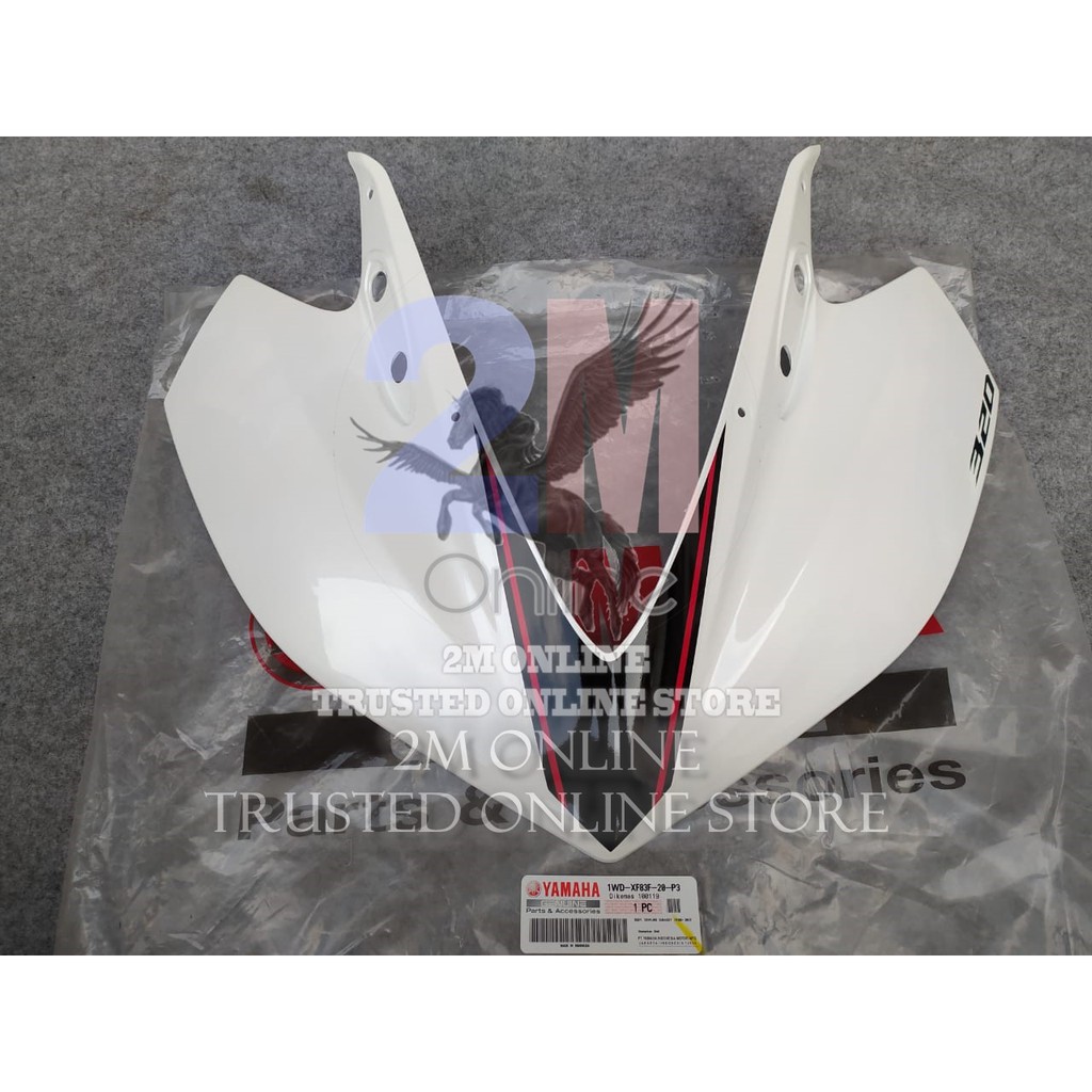 2m BODY COWLING R25 PUTIH ORI YGP 1WD-XF83F-20-P3