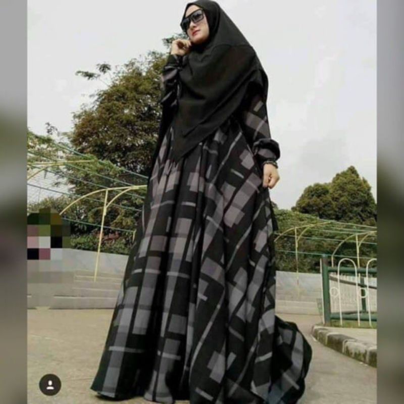 yk shop umbrella set gamis monalisa