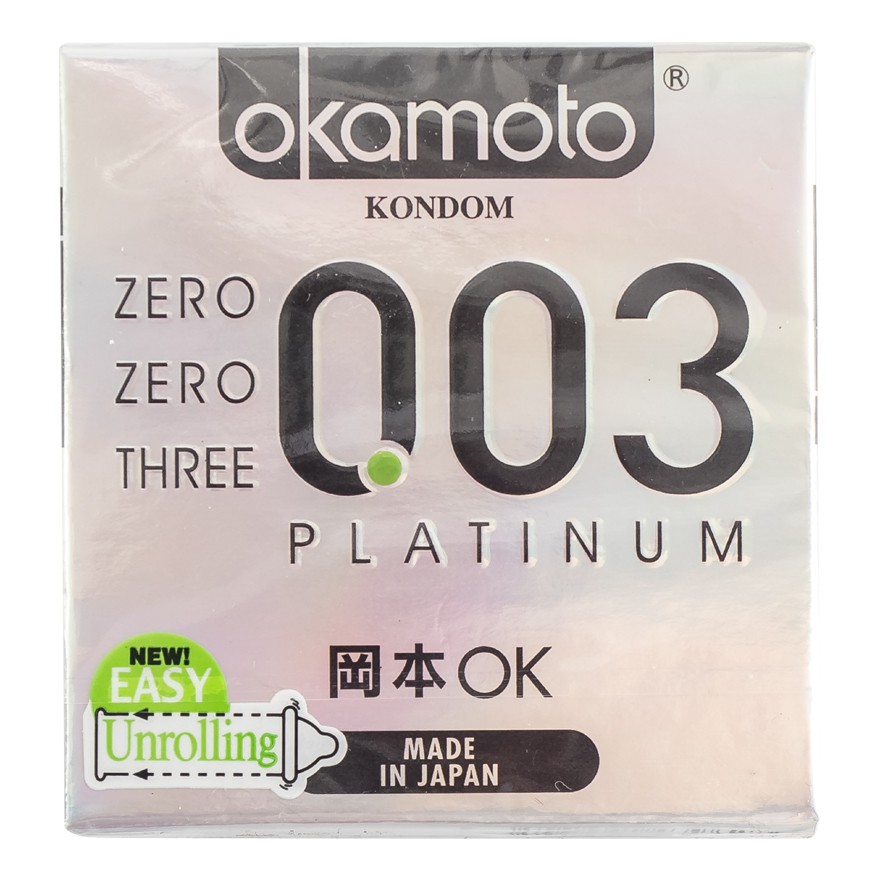 Okamoto Platinum 003 3sachet