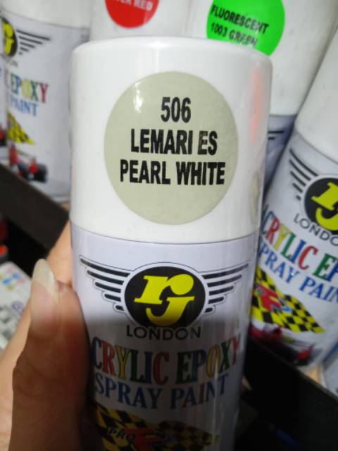 PILOK PYLOK CAT SEMPROT RJ LONDON 150cc  CREAM (33) PEARL WHITE LEMARI ES (506)