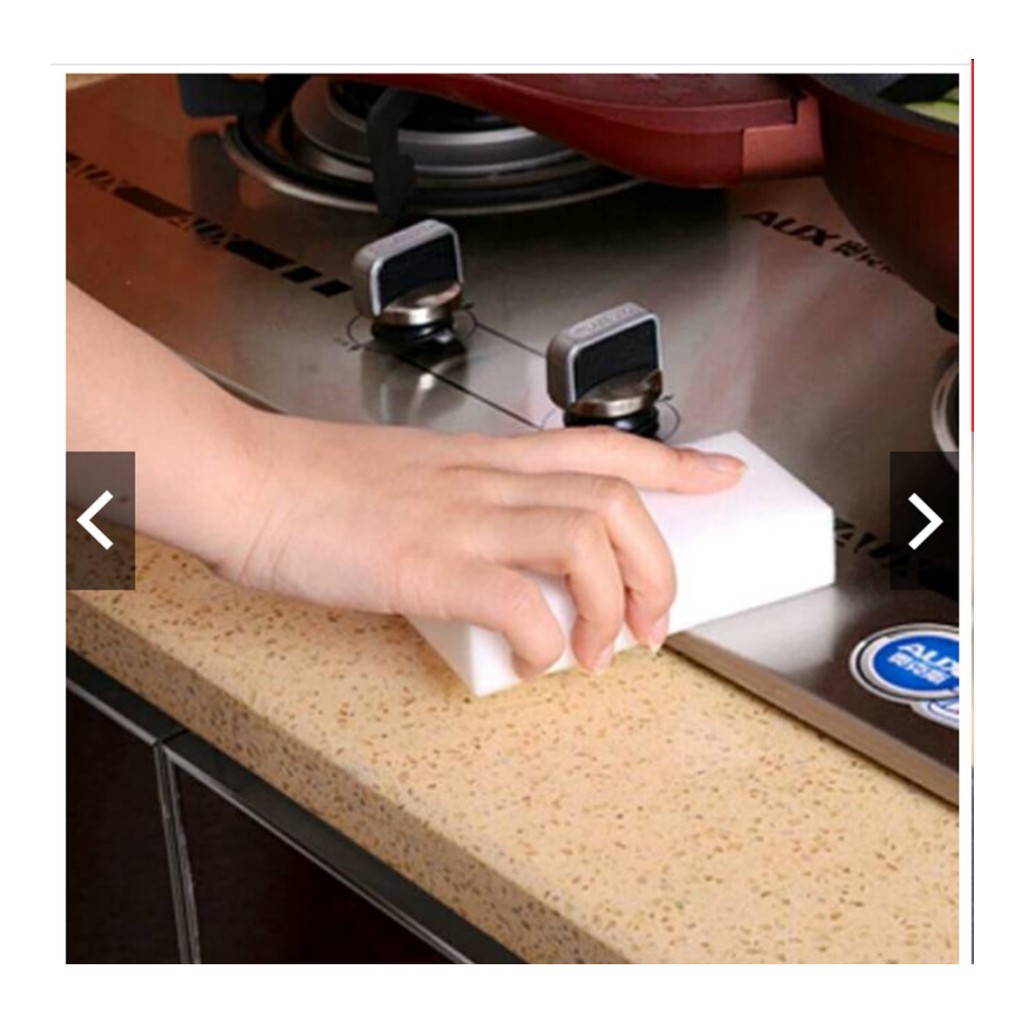 Spons Pembersih Kerak-Spons Nano Magic Penghilang Kerak dan Noda Panci | Nano Magic Sponge Spons Pem