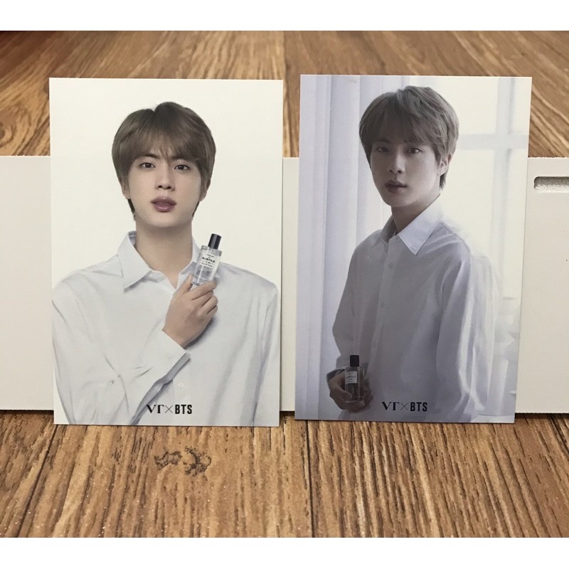 [TAKE ALL] BTS JIN / SEOKJIN POSTCARD VT PERFUME