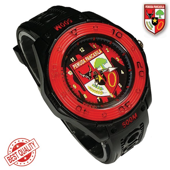 (SPECIAL EDITION) JAM PEMUDA PANCASILA WR500M (PP MERAH )