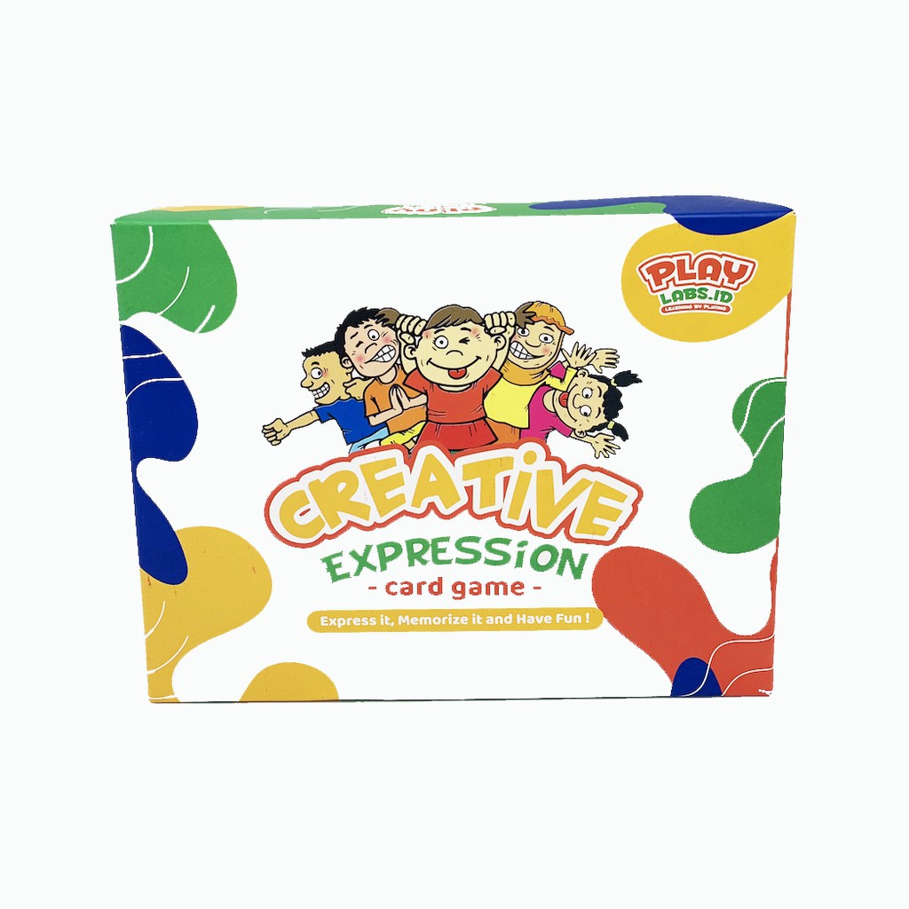 Creative Expression Card Game Playlabs Mainan Edukasi Anak