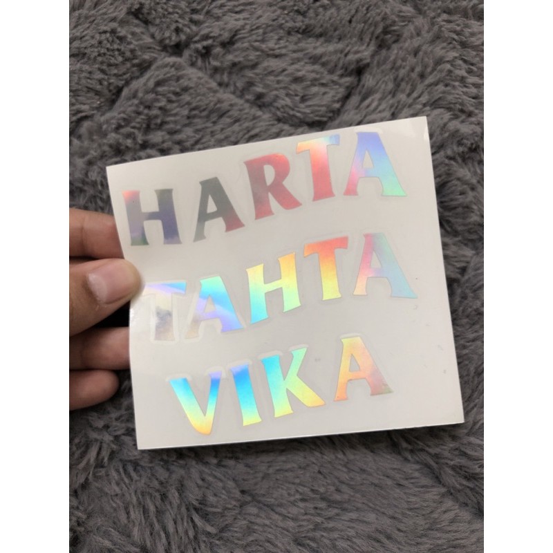 

Cutting sticker harta tahta Vika