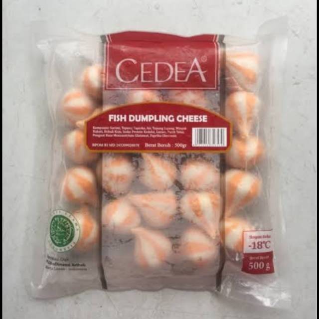 

Cedea Fish Dumpling Cheese 500gr