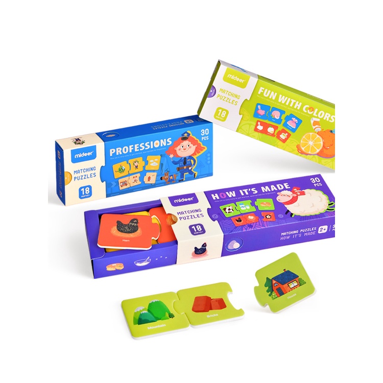 TweedyToys - Mideer Matching Puzzle Mainan Edukasi Anak