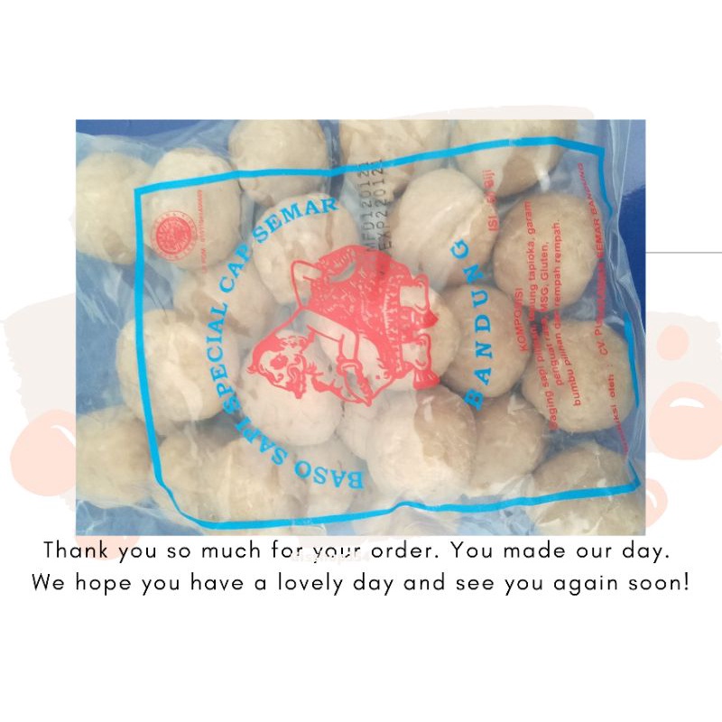 

[TERMURAH] Bakso Semar Ayam Sedang isi 25 Cap Semar/Bakso Ayam Enak/ Bakso Pentol/ Bakso Cuangki COD/cap semar