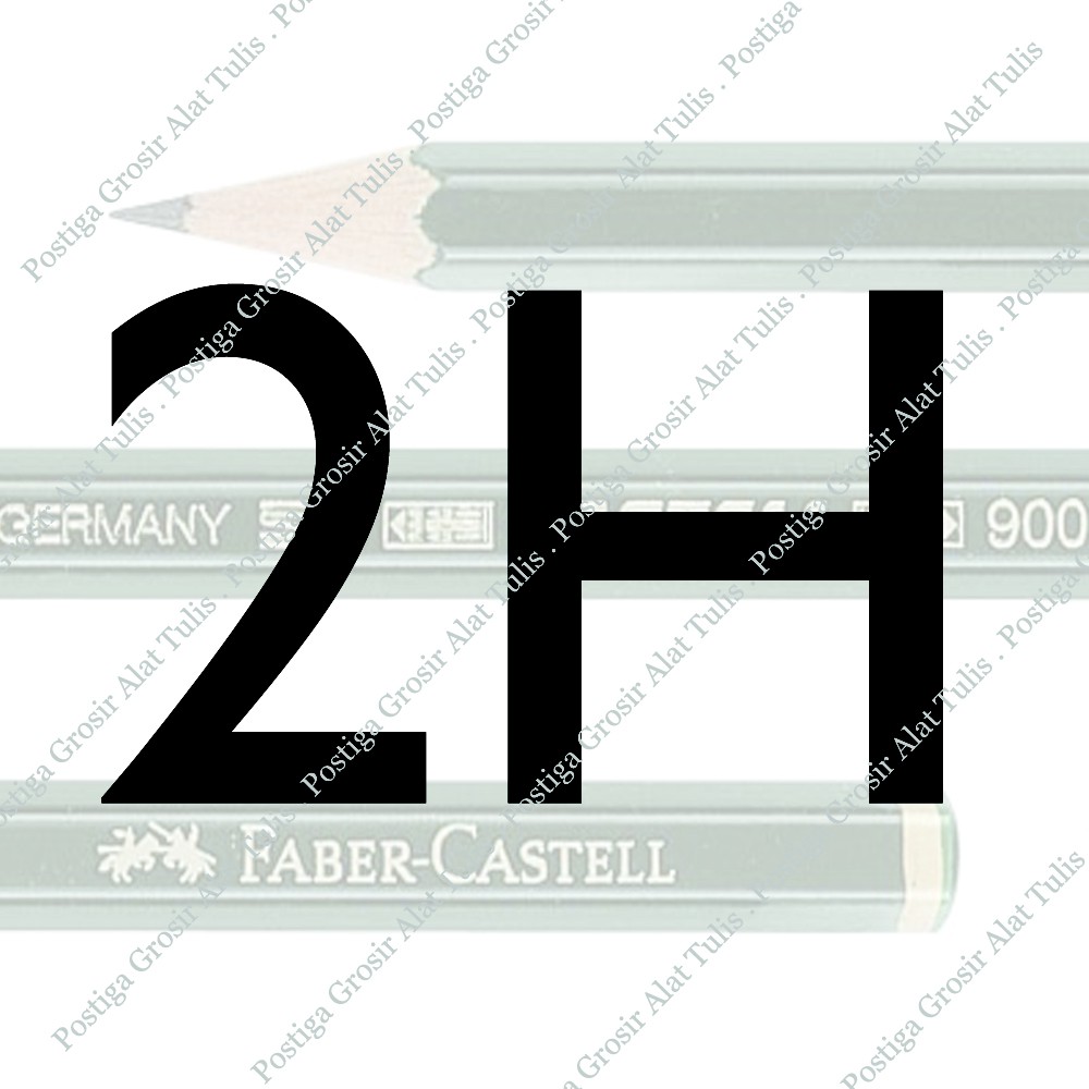 

Pensil Faber Castell 2H ORIGINAL