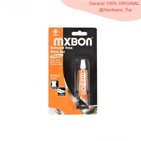 

Mxbon lem kain dan kulit 20ml bening