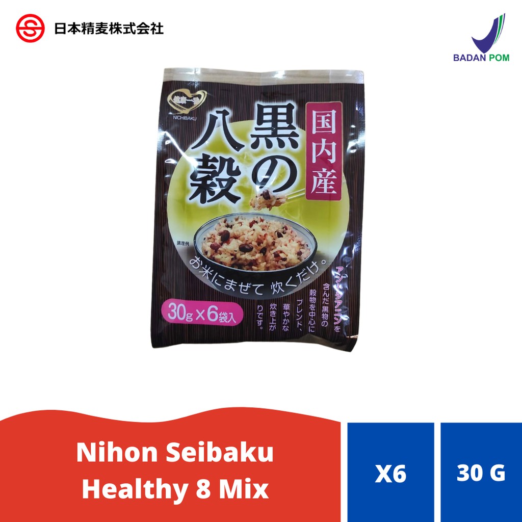 

Nihon Seibaku Healthy 8 Mix (30 gr x 6).
