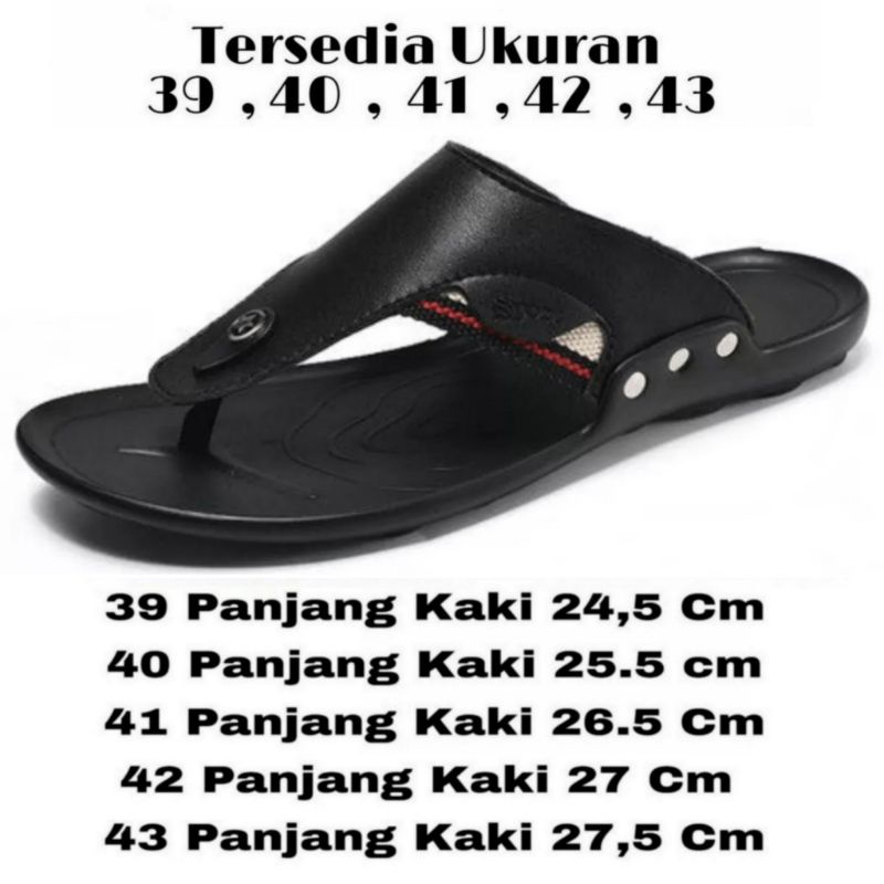 Sandal Pria Japit Import 02/Sendal Japit Pria Import Terbaru Sendal Klasik