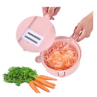 Alat Potong Kentang Sayur Multifungsi Pengiris Parutan Chopper Kitchen Serbaguna 8 In 1 [PM]