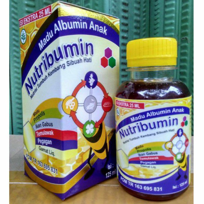 NUTRIBUMIN Madu Anak Albumin Pegagan 125ml