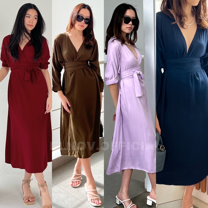 REBECCA DRESS - Dress Pantai / Dress Wanita / Dress Casual / Dress Katun