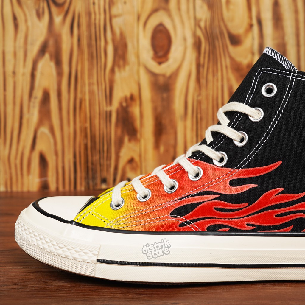 converse fire high tops