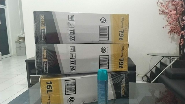 Sprayer  Hama/disenfektan Robot Rb-16e 2 In 1  Spraysmart  Pestisida Elektrik Dan Manual 2in1