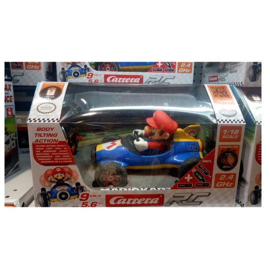 Sale mainan : mario bross body tilting action carrera mario/luwie rc