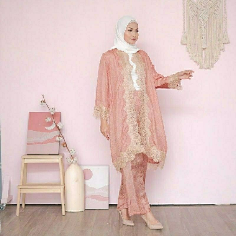 STELAN OUTER NABILA POLOS VISCOS KULOT ( BAHAN VISCOS )