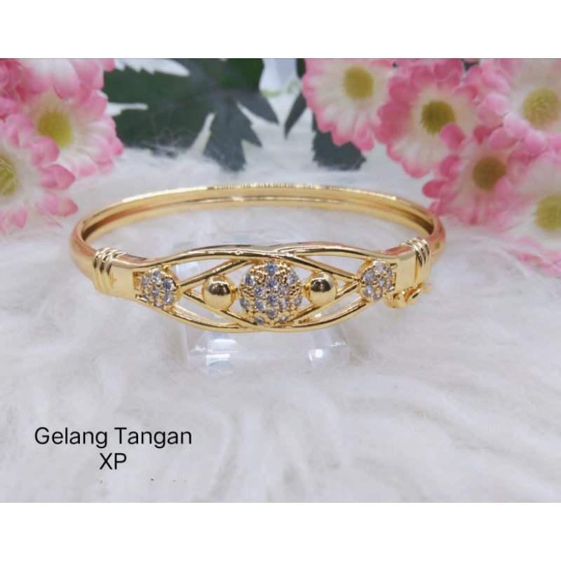 gelang tangan xuping emas wanita model terbaru