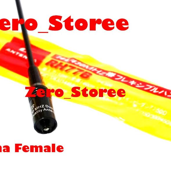 ❃ D Antenna RH77B Antena HT Baofeng SPC Weierwei DualBand SMA Female pecut lidi panjang RH77 VHF UHF
