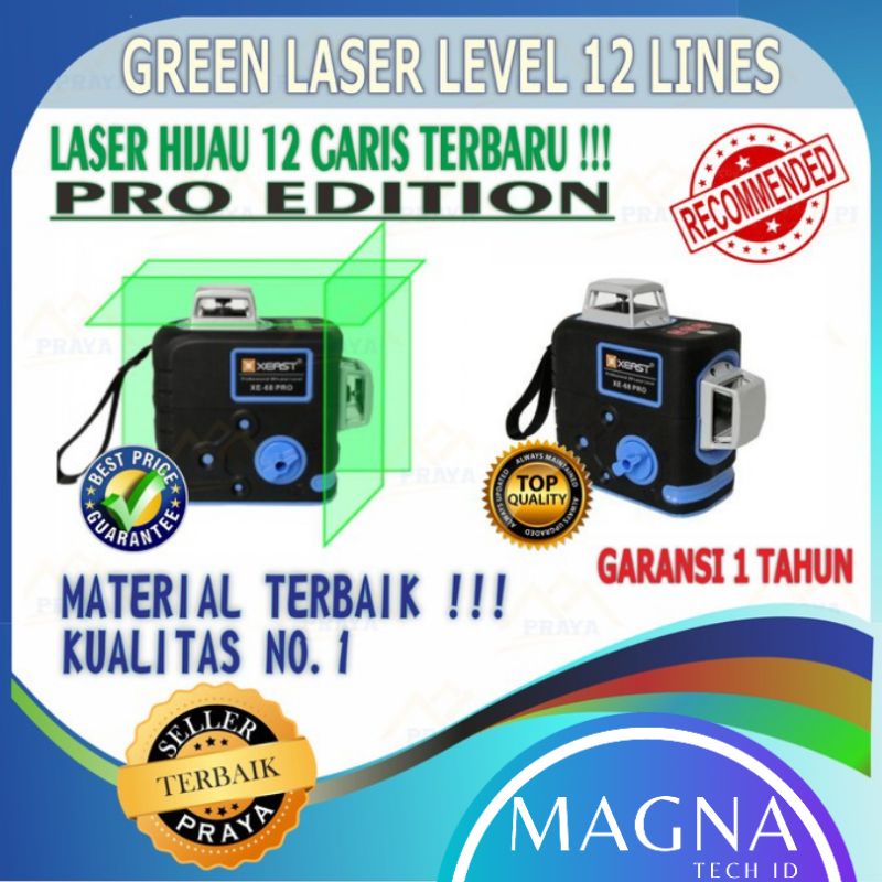 GREEN LASER LEVEL 12 LINES WARNA LASER GIJAU12 GARIS