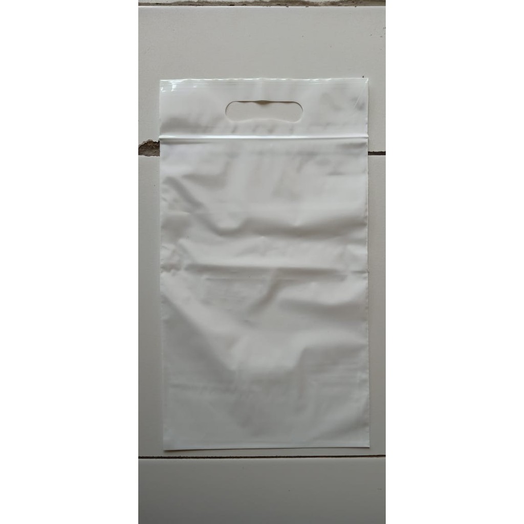 &lt;ecer&gt; Plastik Klip Pond Uk 25x35+7 tebal 0,5 Ziplock / plastik cetik baju / plastik klip