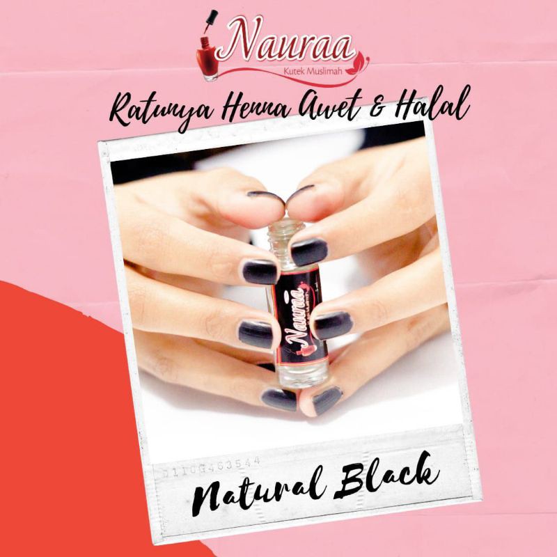 Henna Naura Muslimah / Henna Naura / Henna Kuku / Henna Brown / Henna Coklat / Henna Bubuk / Henna A