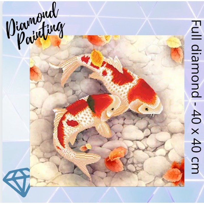 

DIY DIAMOND PAINTING KOI FISH FULL DIAMOND KERAJINAN TANGAN KOI 2 Berkualitas