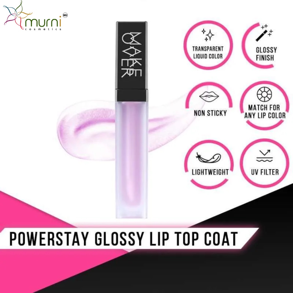 MAKE OVER PS GLOSSY LIP TOP COAT 6.2G