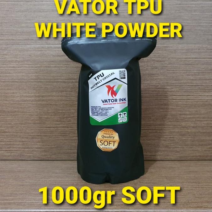

Vator Hot Melt TPU Premium Crystal Adhesive 1000gr Strong Bond DTF