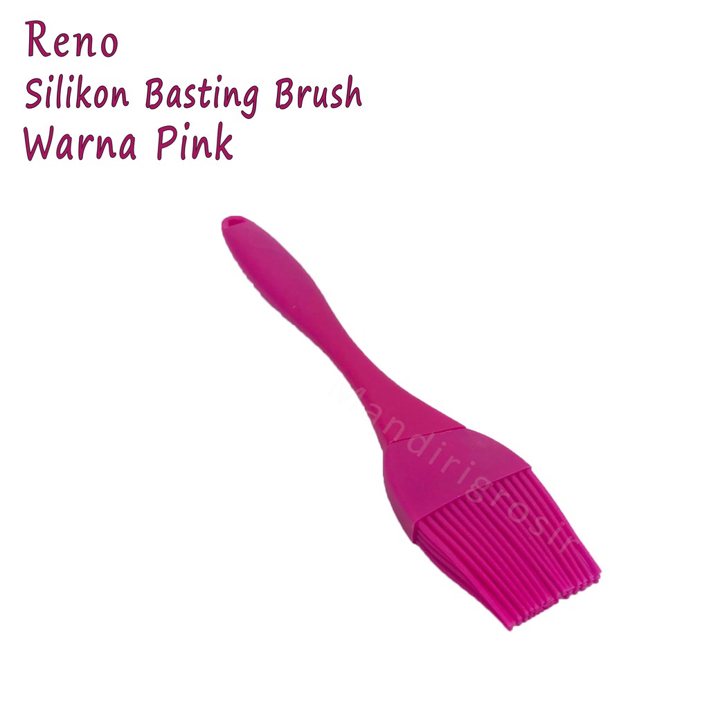 Silicon Basting Brush+Plastik Handle *Reno * Pink