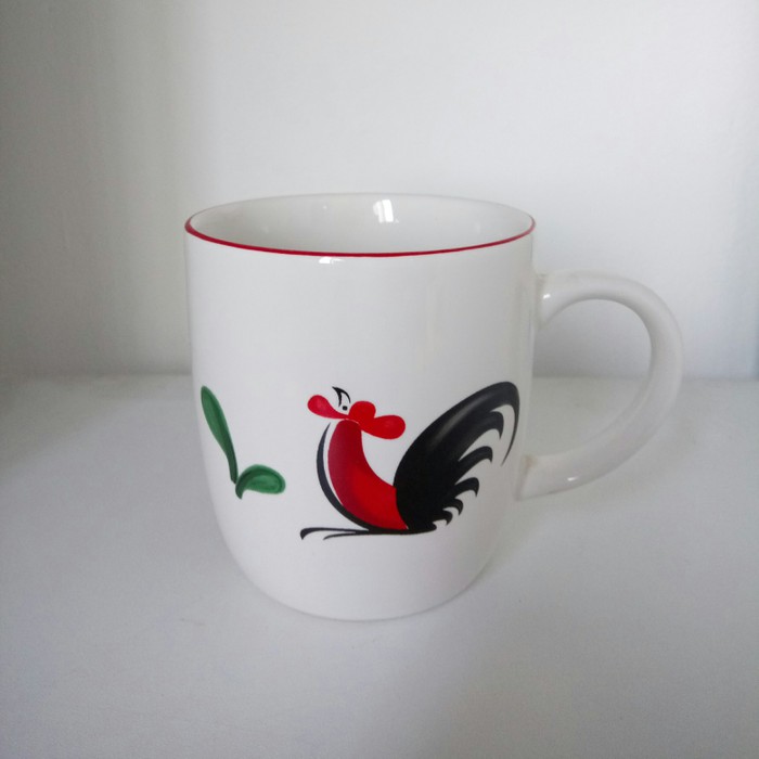 Jual Rumauma Legend Rooster Mug - Gelas Minum Motif Ayam Jago Murah