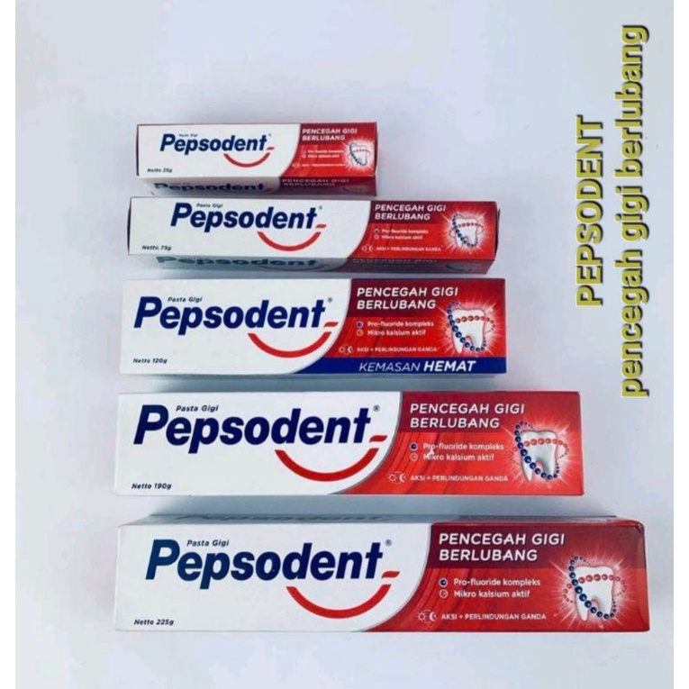 Pepsodent pasta gigi mencegah gigi berlubang