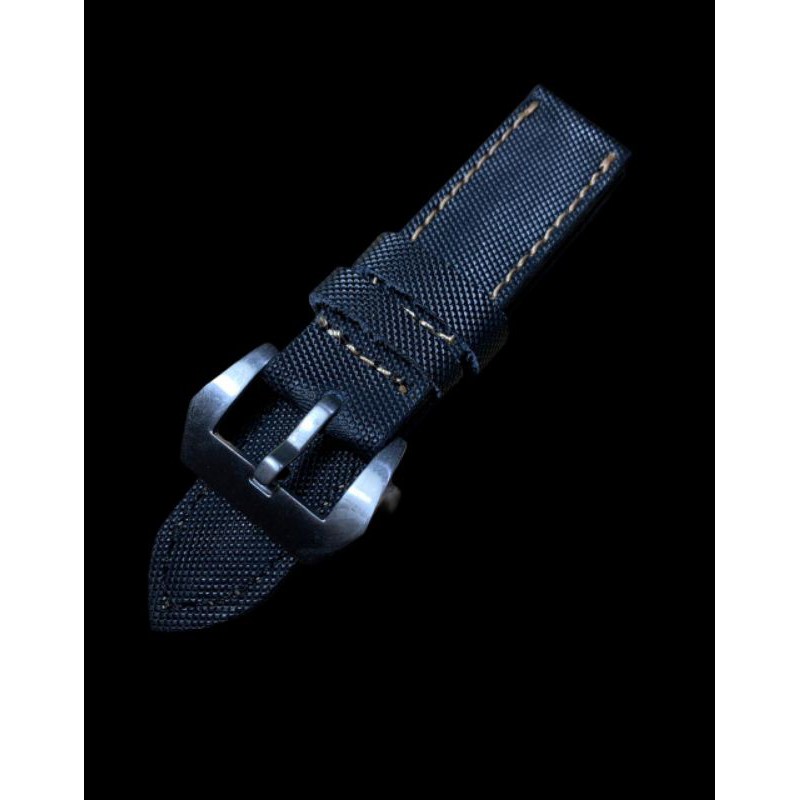 Strap tali Jam Tangan Handmade kanvas lapis kulit