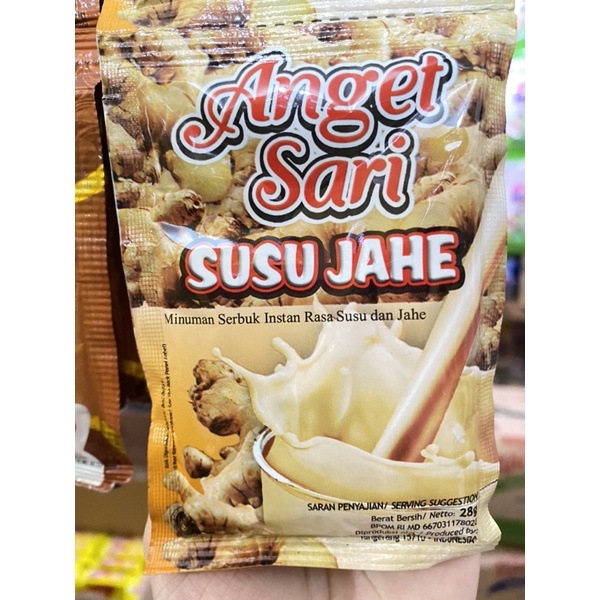 

Angetsari susu jahe/ wedang jahe renceng isi 10 sachet