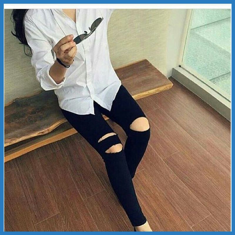 Celana Salur NEW CELANA JEANS WANITA HIGHWAIST HW TRIPLE CUT