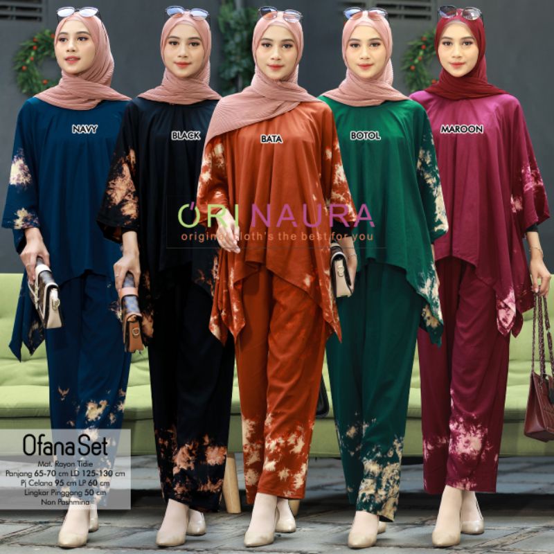 OFANA SET BAJU SETELAN PANT BY ORI NAURA