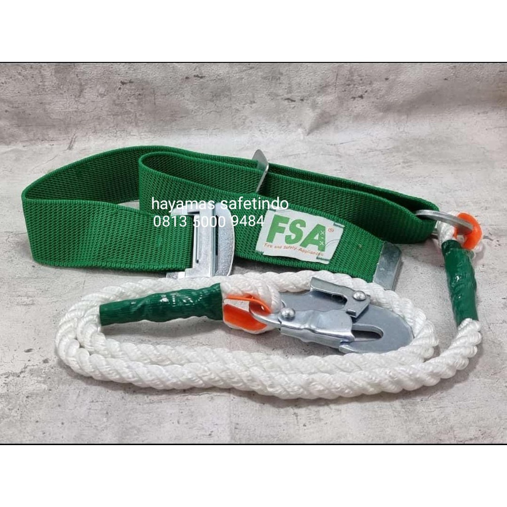 Safety Belt FSA alat pengaman Untuk Pekerja Proyek