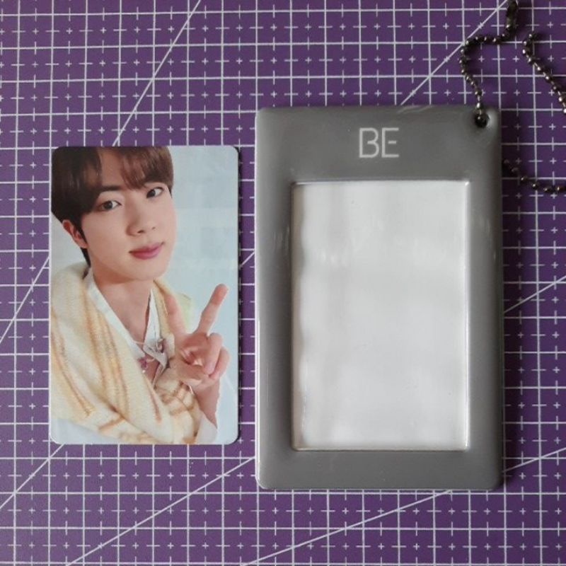 Photocard POB BE Essential + Holder Jin Seokjin BTS Official