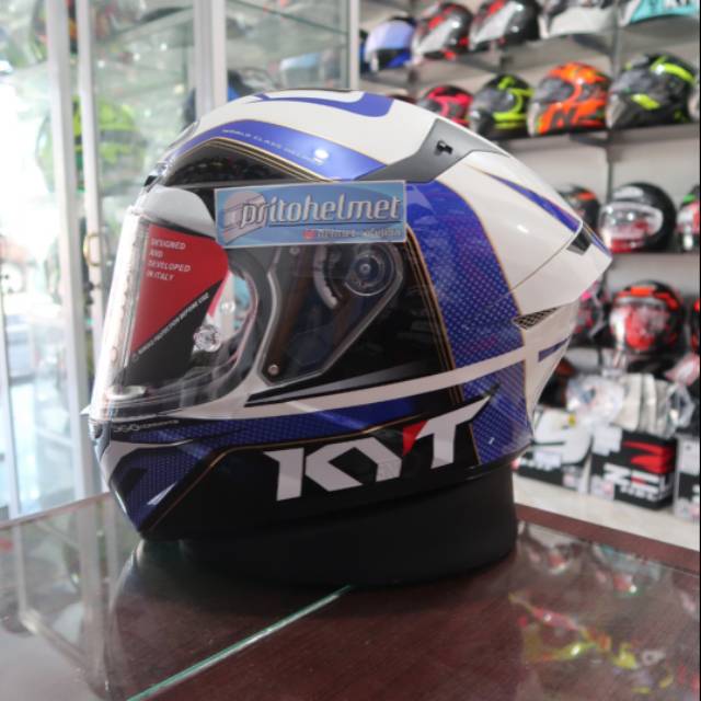 KYT TT Course Grand Prix Blue Red