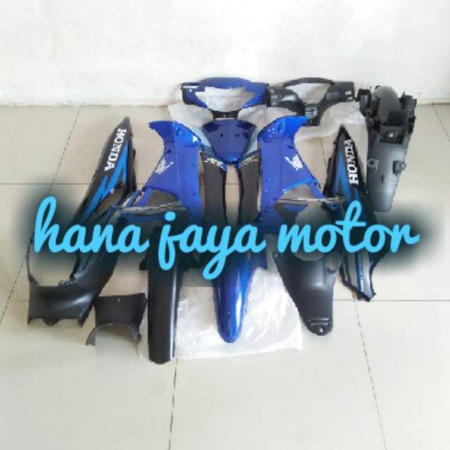 Cover body Supra 125 old full set body Supra x 125 pertama
